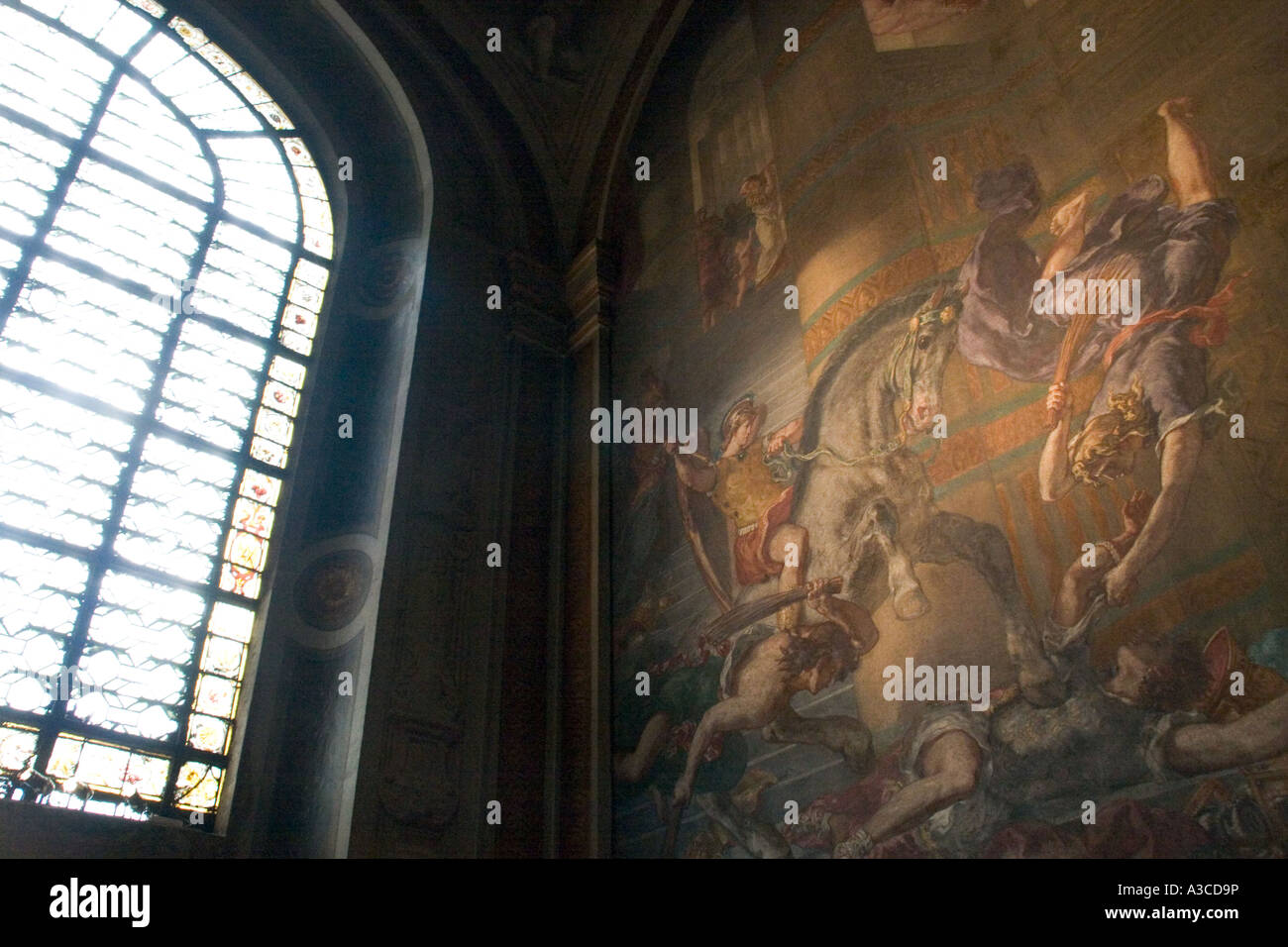 Eglise Saint-Sulpice in Paris, Frankreich Stockfoto