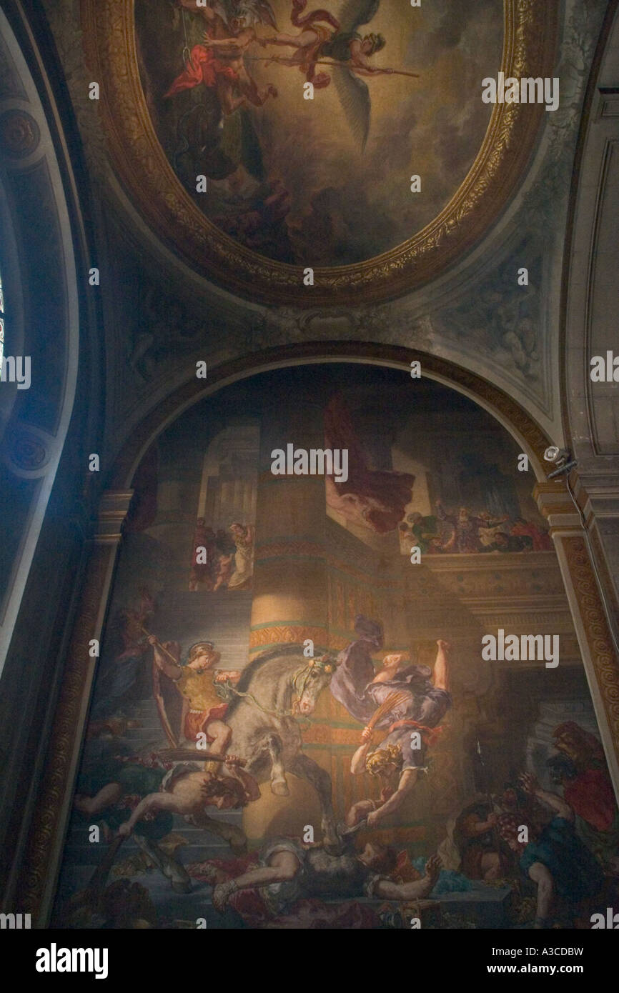 Eglise Saint-Sulpice in Paris, Frankreich Stockfoto