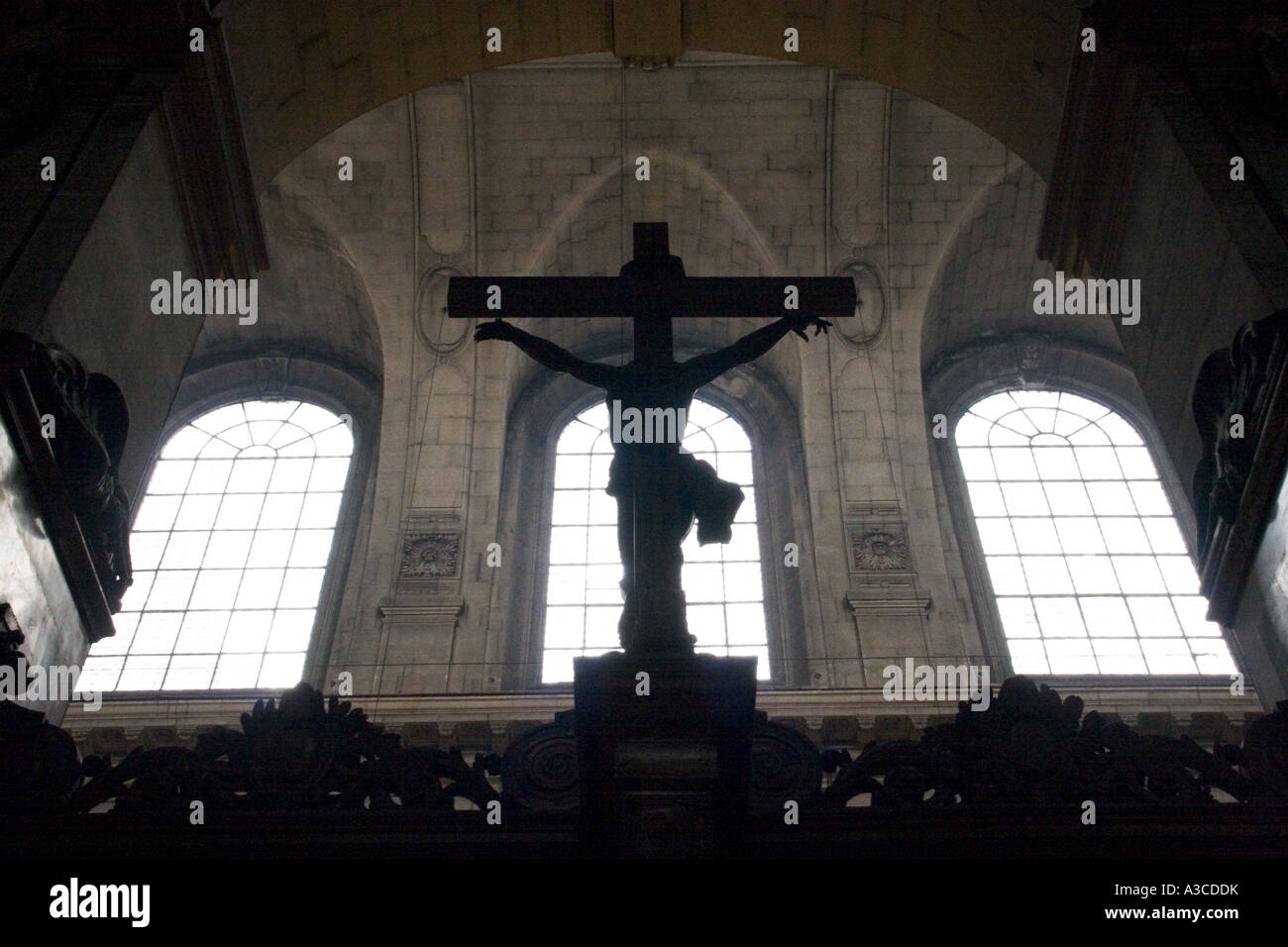Eglise Saint-Sulpice in Paris, Frankreich Stockfoto