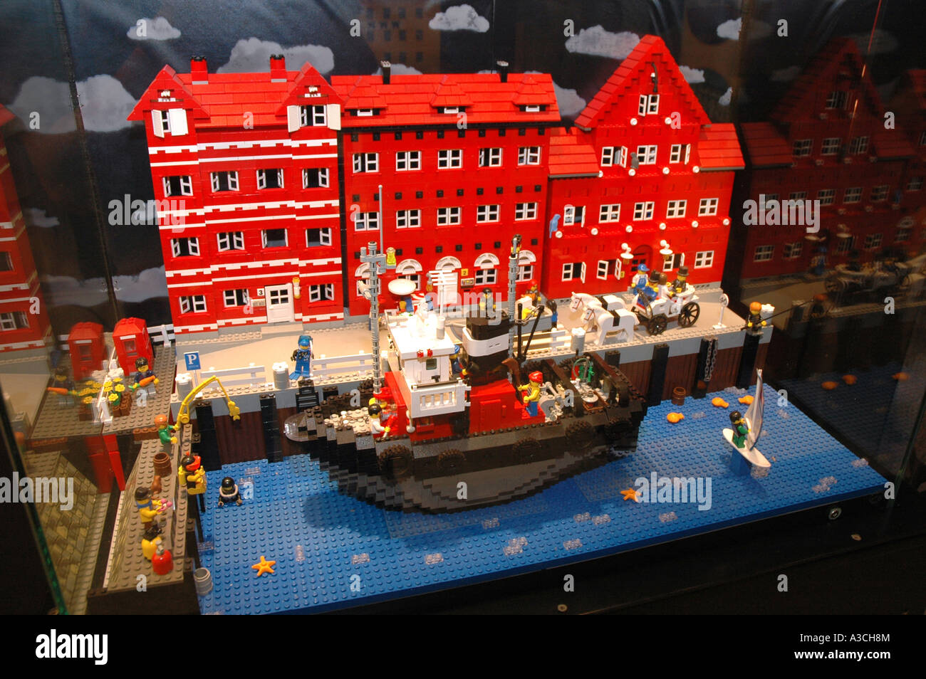 LEGO Stein Hafen Stockfotografie - Alamy