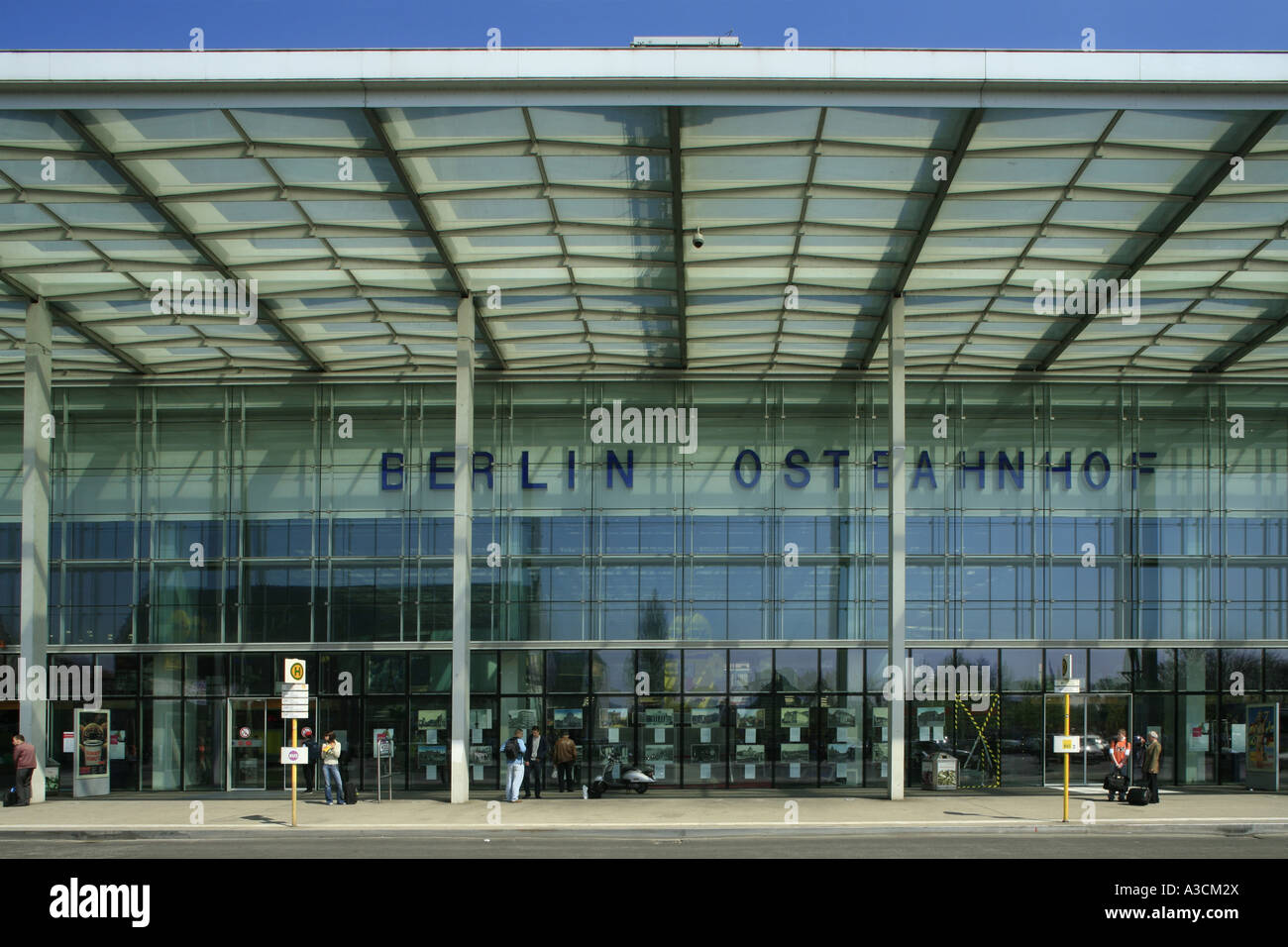 Station, Ostdeutschland, Berlin Stockfoto