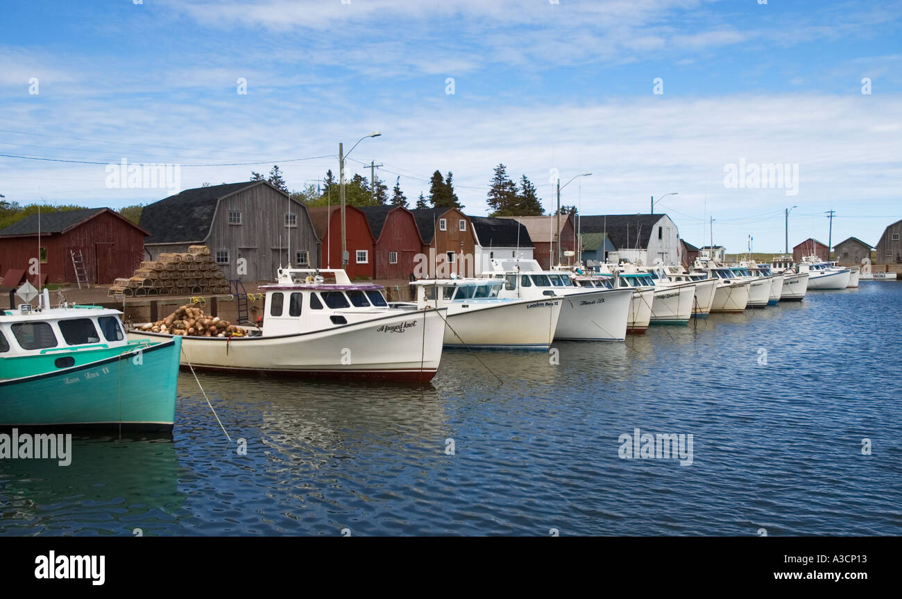 Canada-Prince Edward Island Malpeque Hafen Stockfoto