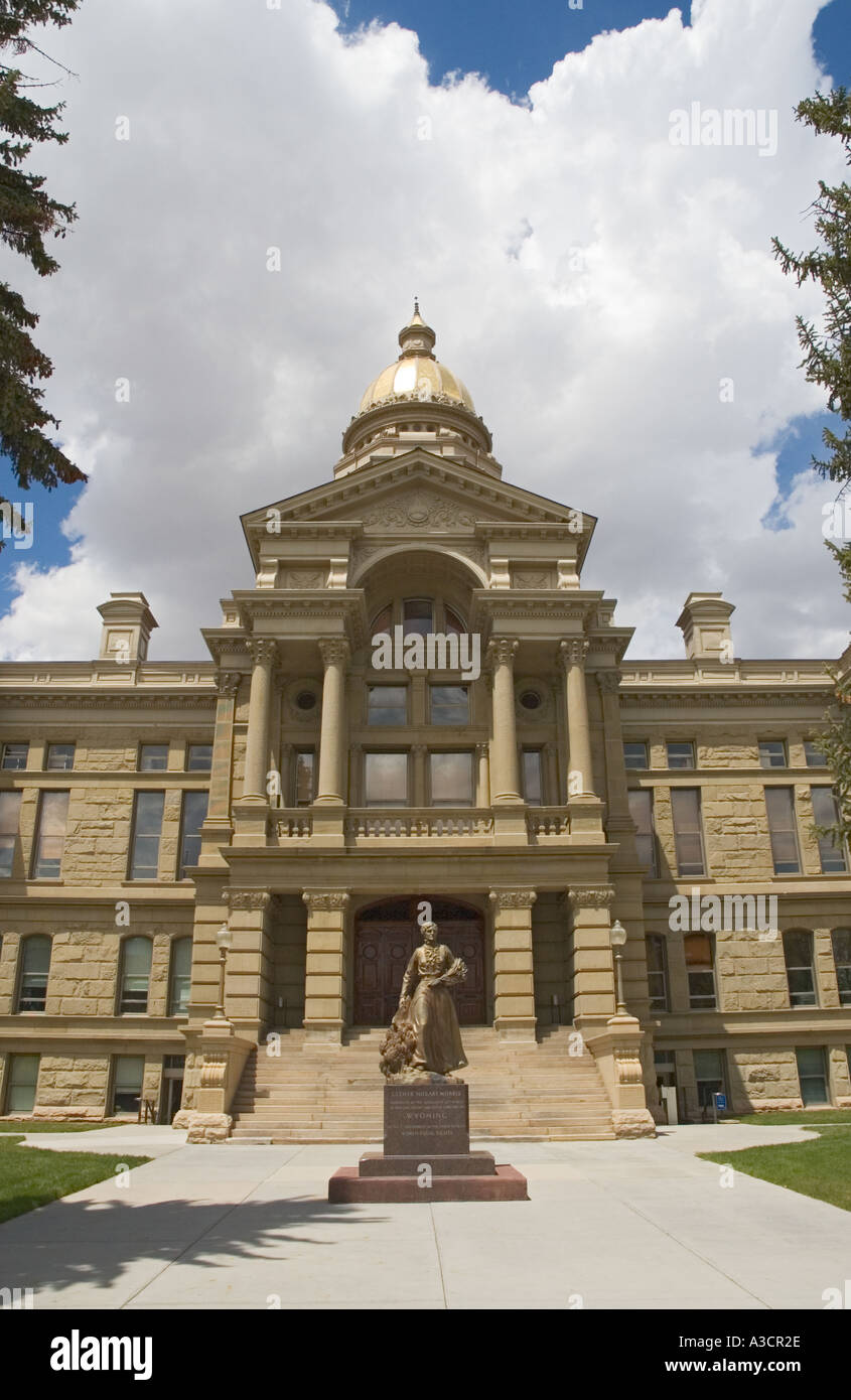 Wyoming Cheyenne Wyoming State Capitol building Stockfoto