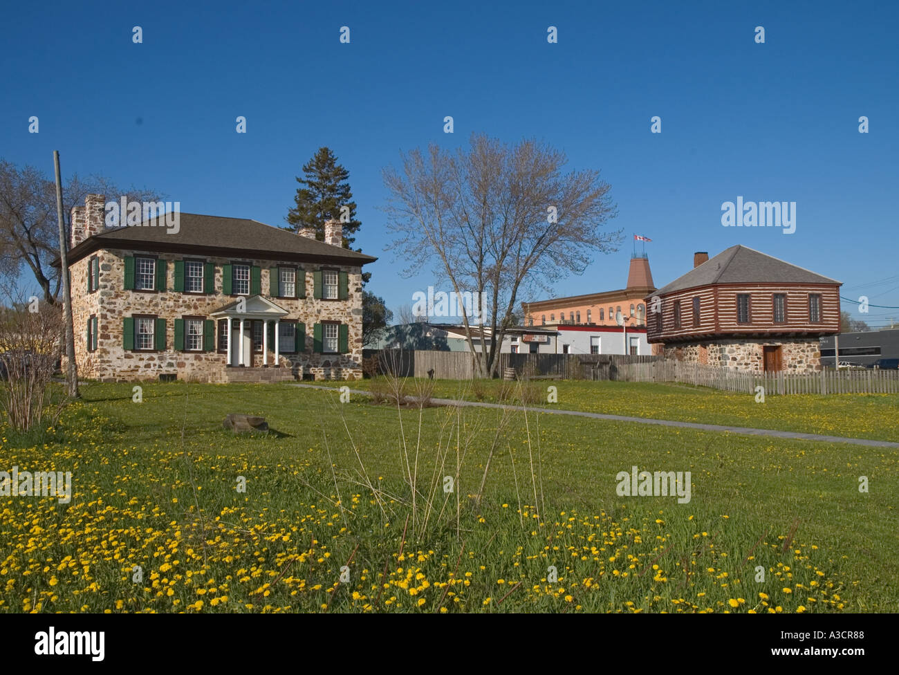 Kanada Ontario Sault Saint Marie Ermatinger Clergue National Historic Site Stockfoto