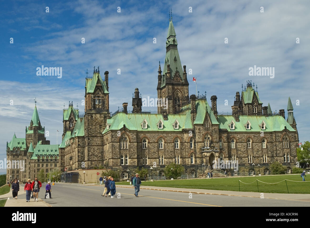 Kanada Ontario Ottawa Parliament Hill East Block Stockfoto