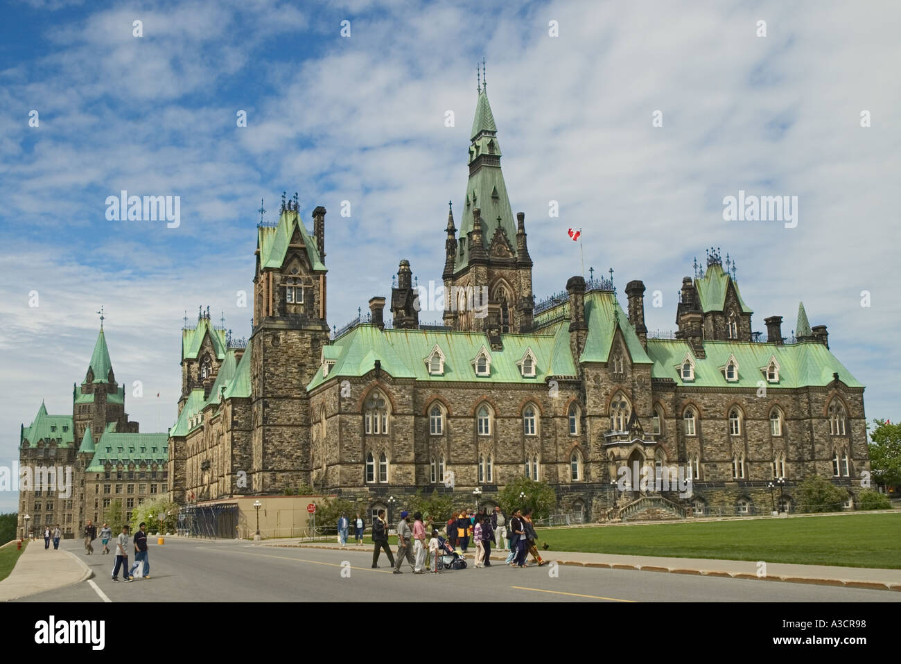 Kanada Ontario Ottawa Parliament Hill East Block Stockfoto