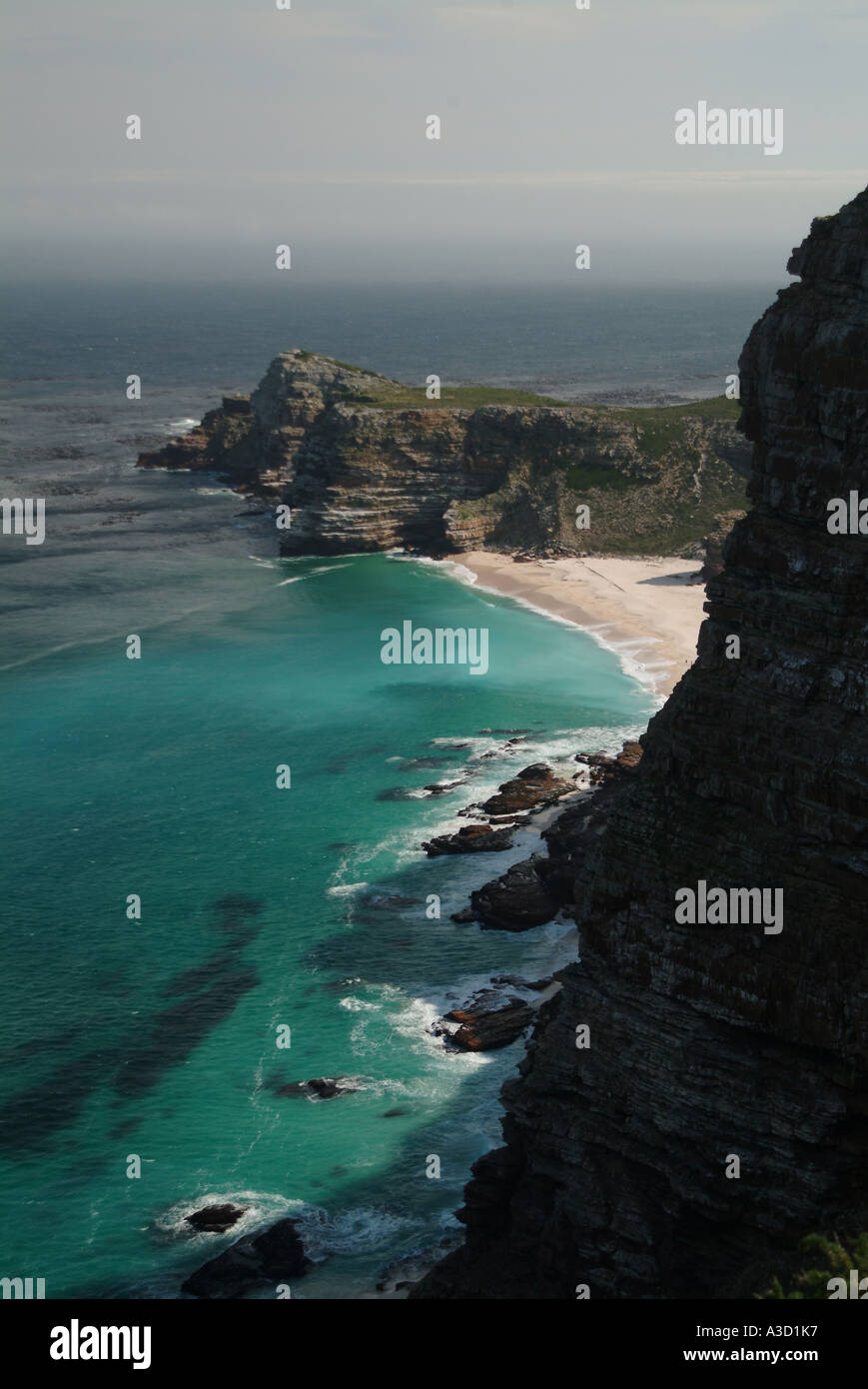 Diaz Beach, Kap der guten Hoffnung Nationalpark. Cape Peninsula Nationalpark. Südafrika. Stockfoto