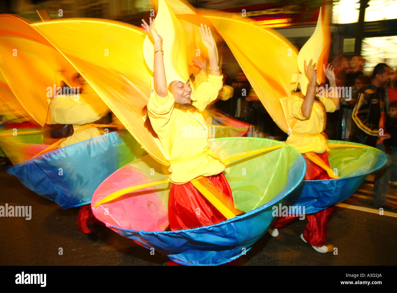 Diwali Hindu-Festival der leichten Wembley Nord-London Stockfoto