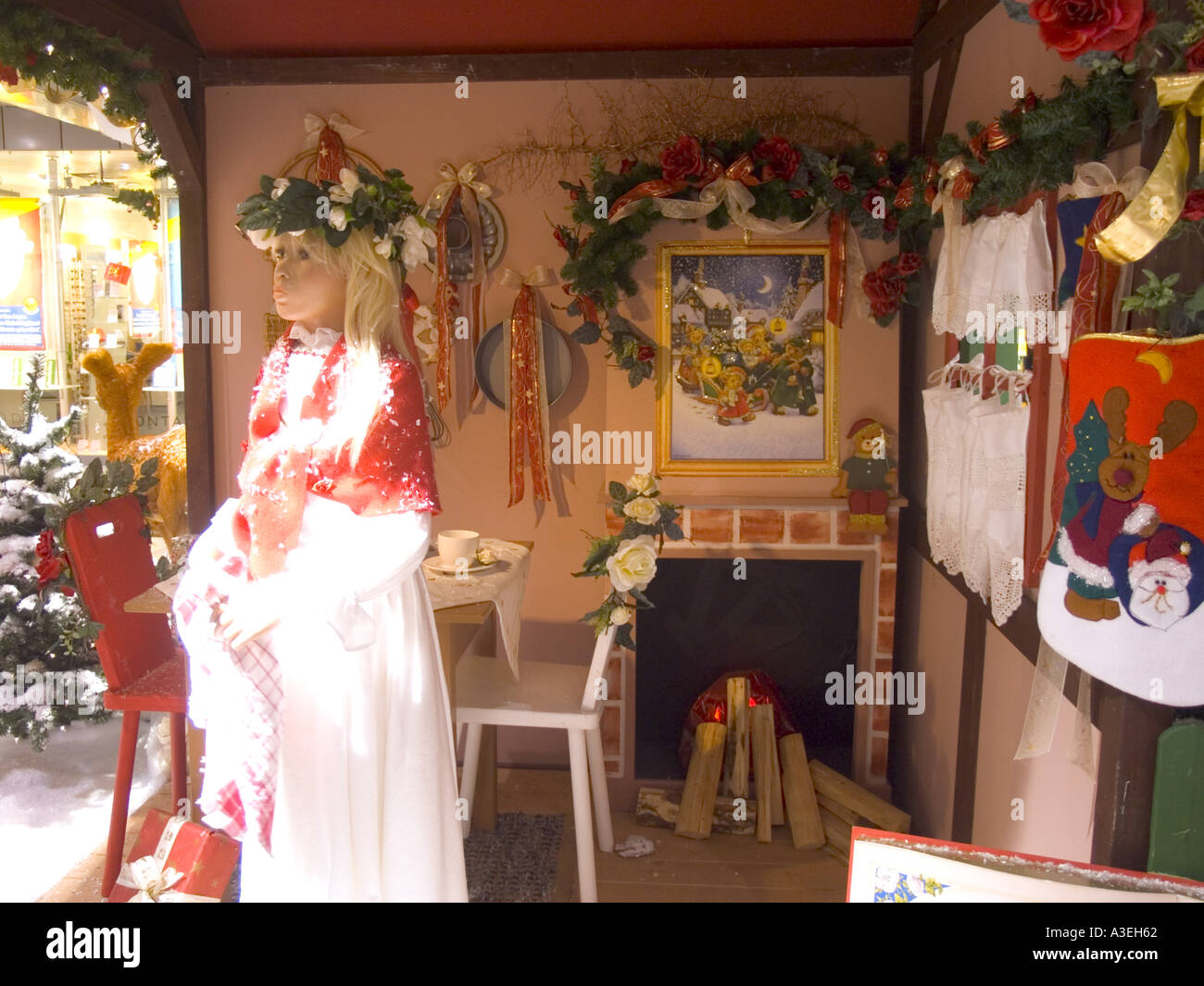 Fenster im Einkaufszentrum Arcade-Kaufhaus Europastadt Deutschland Stockfoto