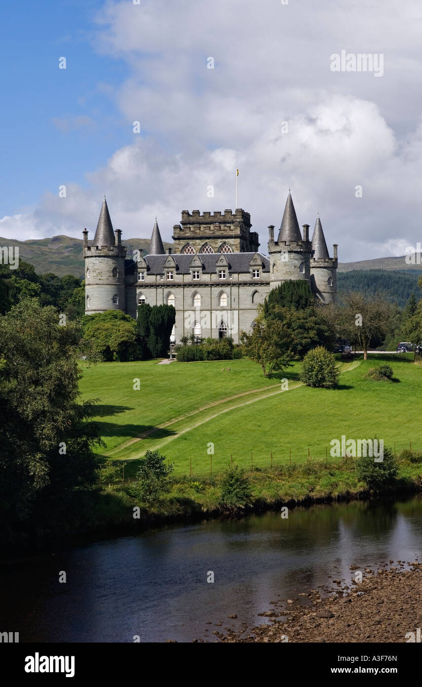 Inveraray Castle Sitz des Herzogs von Argyll Inveraray Schottland Stockfoto