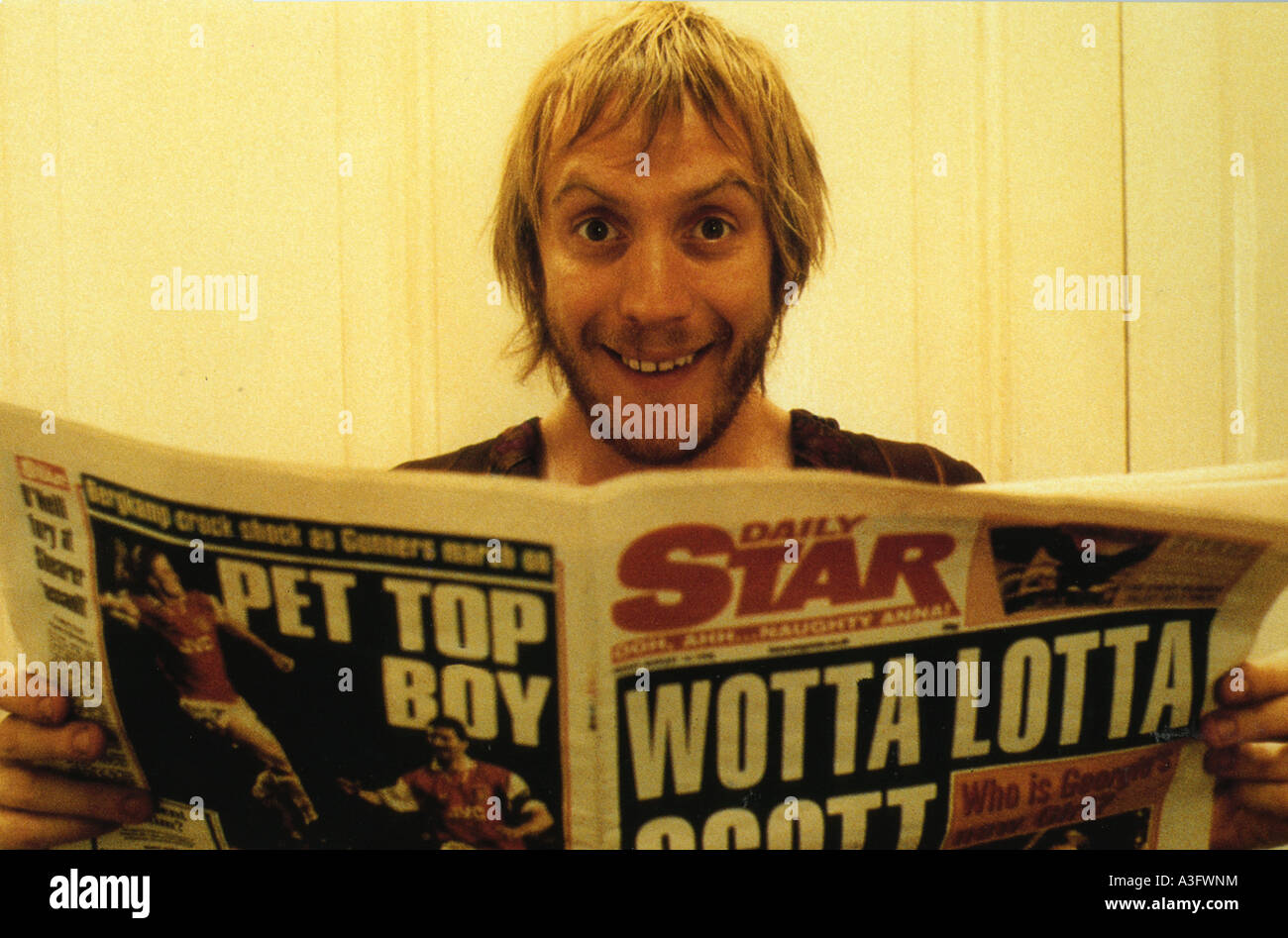 NOTTING HILL 1999 Polygram/Working Title Films mit Rhys Ifans Stockfoto