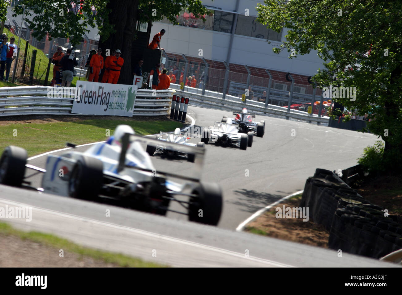 Allgemeines Bild von Oulton Park. Stockfoto