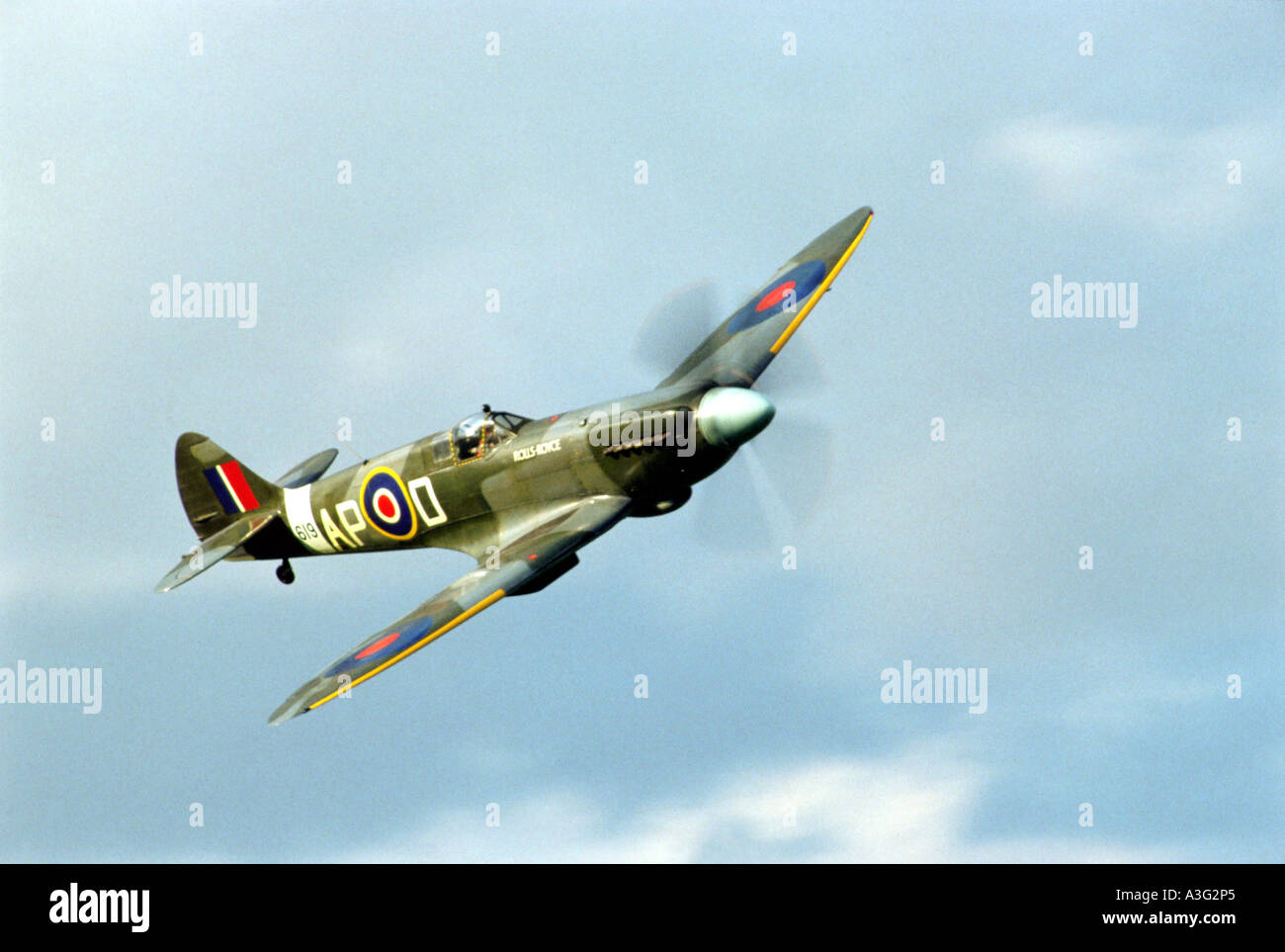 SPITFIRE MKVb - britischen WW2 Flugzeug Stockfoto