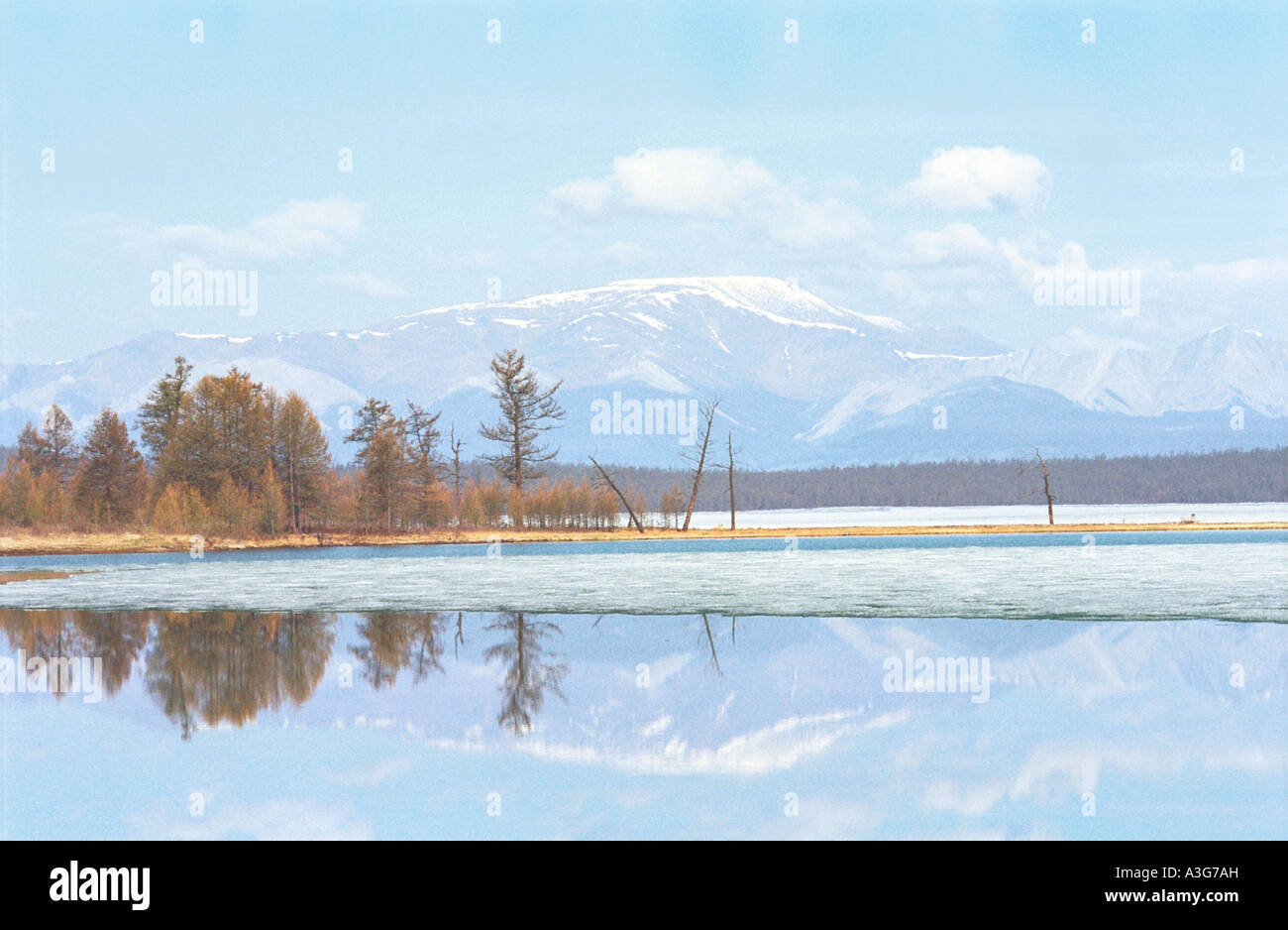 Khuvsgul See. Nord-Mongolei Stockfoto