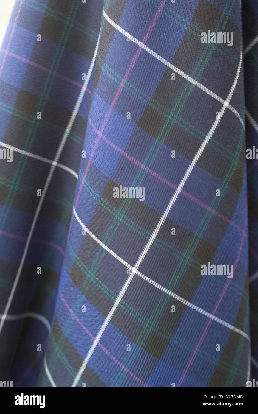 Tartan Plaid Stockfoto