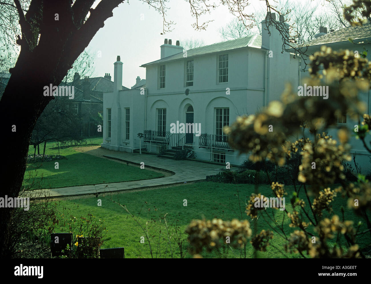 Keats House in Hampstead Stockfoto