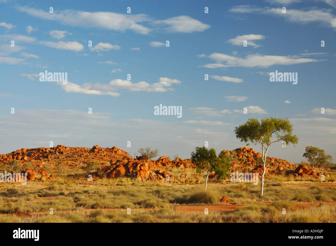 Devils Marbles Stockfoto