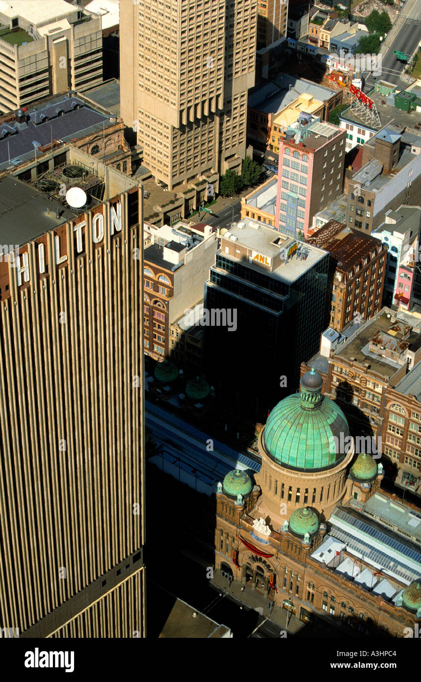 Hotel Hilton Stadt von Sidney Australien redaktionellen Gebrauch Stockfoto