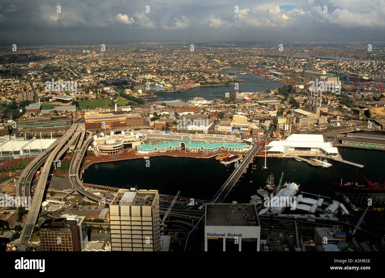 Stadt von Sidney Harbour Gebiet Australien Stockfoto