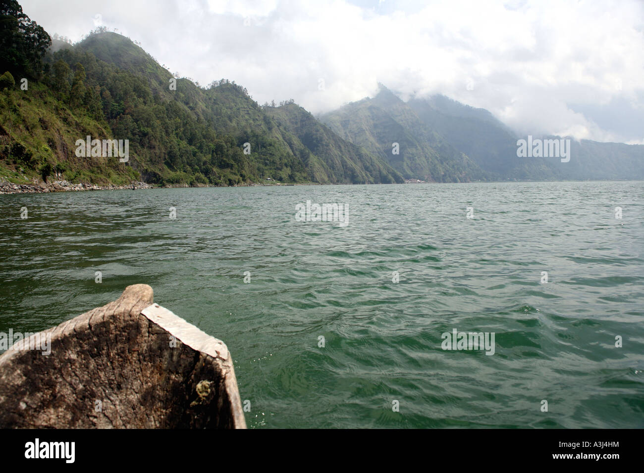 Lake Batur, Kintamani, Bali, Indonesien Stockfoto