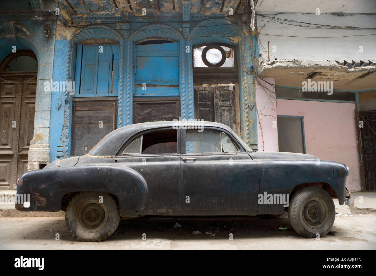 1950 s amerikanisches Auto, Havanna, Kuba Stockfoto