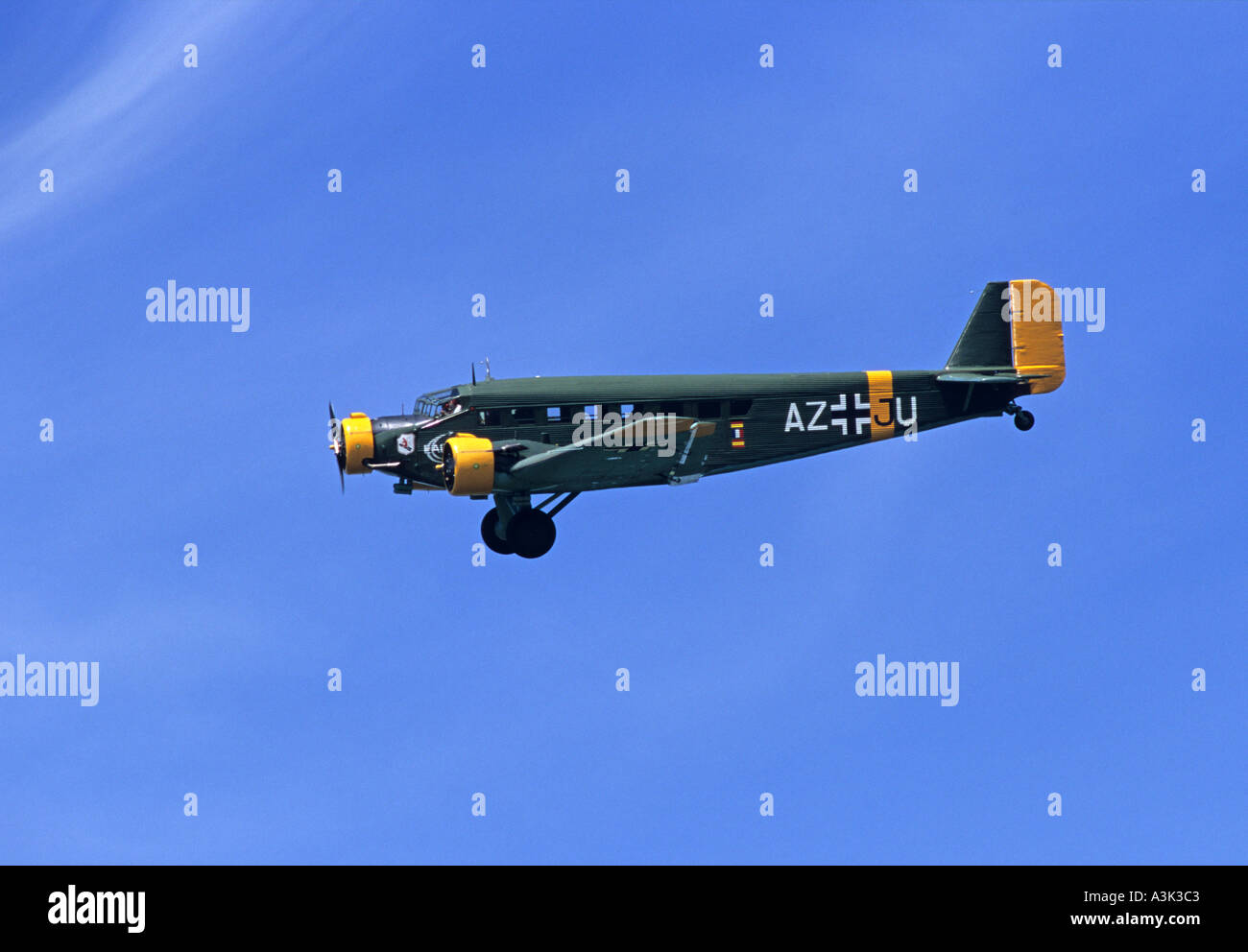 Frankreich Europa Junkers Ju 52 1 Yunkers Stockfoto
