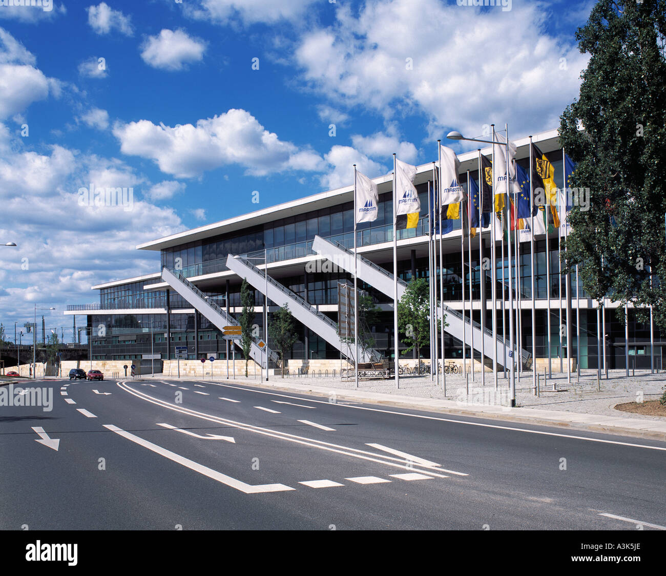 Internationales Kongresszentrum in Dresden Stockfoto
