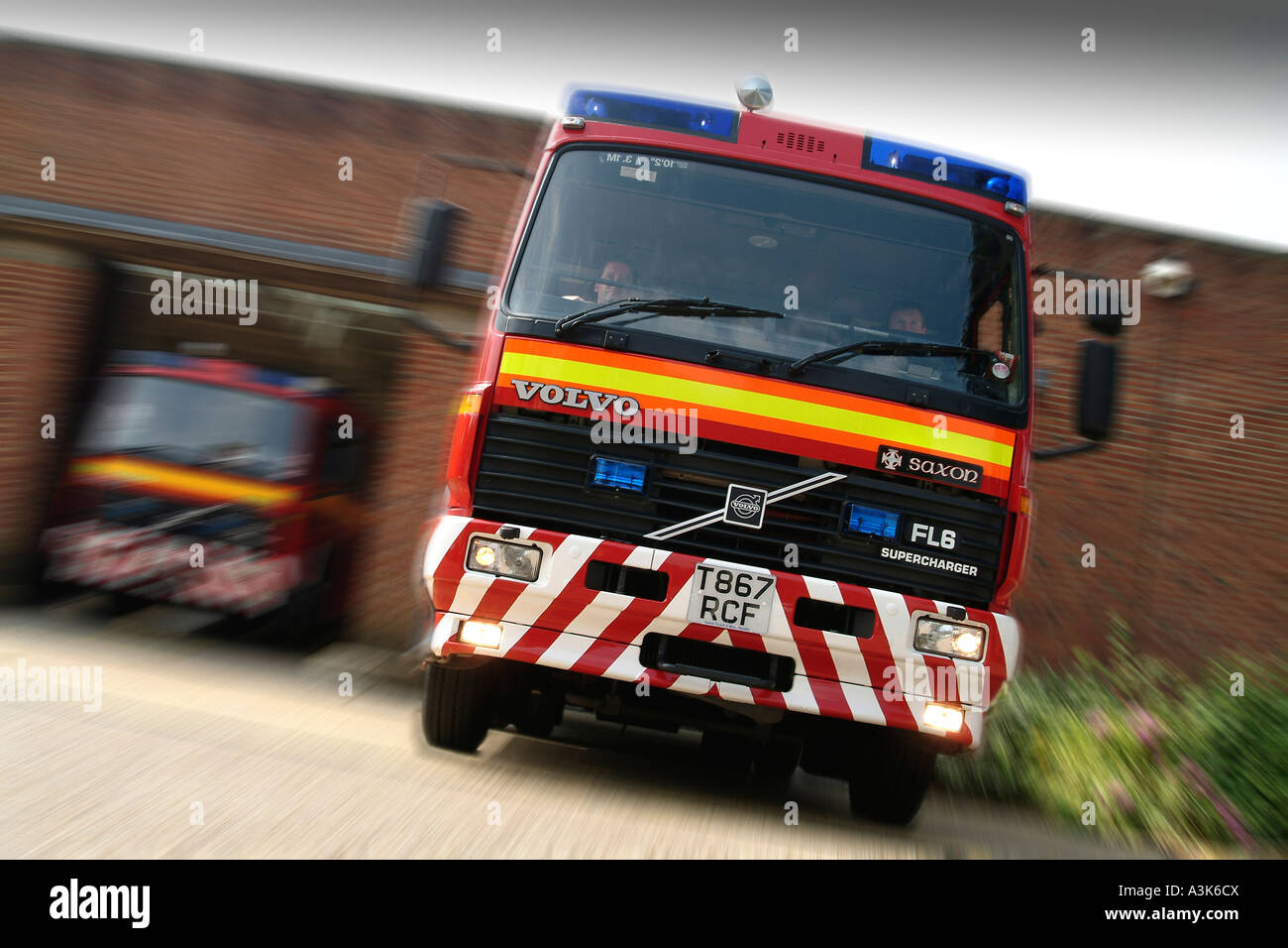 Feuerlöschfahrzeuge Stockfoto