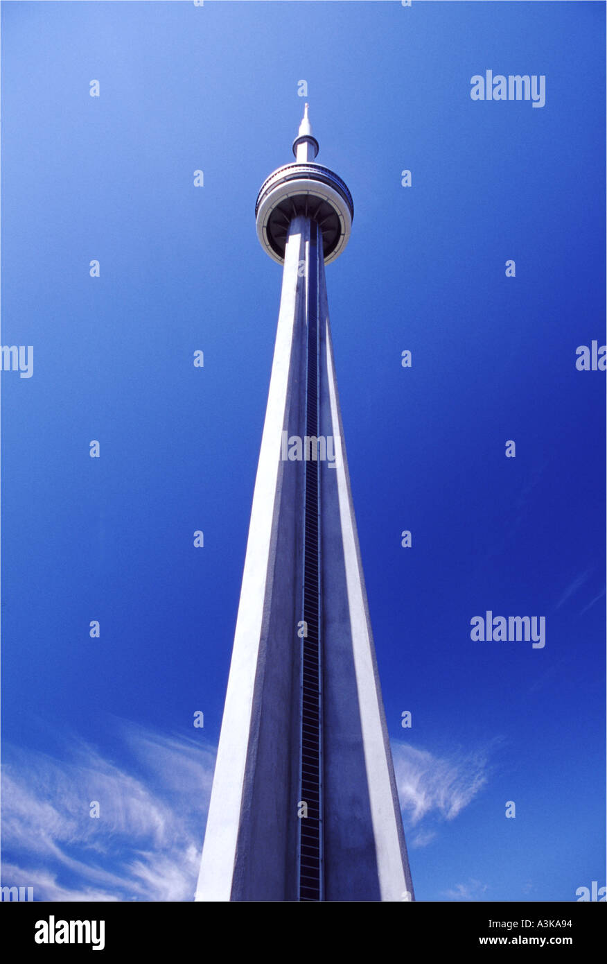 CN-Tower-Modell bei Minimundus-Austria Stockfoto