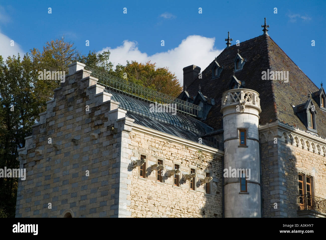 Schloss de Rosiere Ruy Isere France Stockfoto