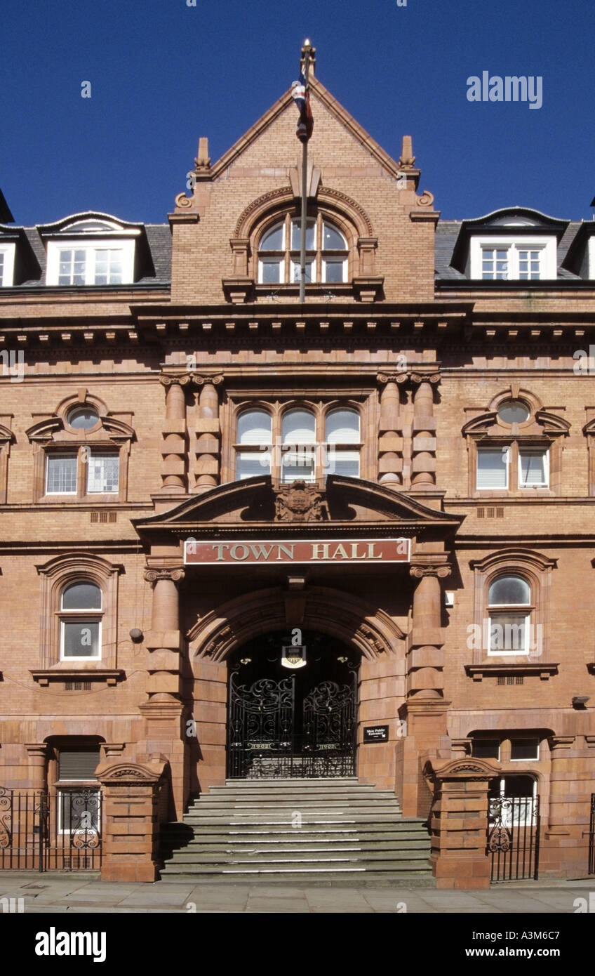 Wigan-Rathaus Stockfoto