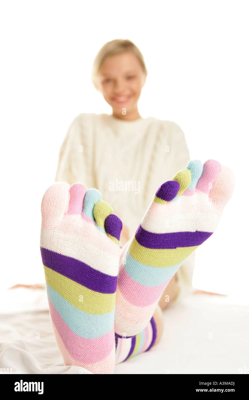 Teenager In Socken Teenager In Socken