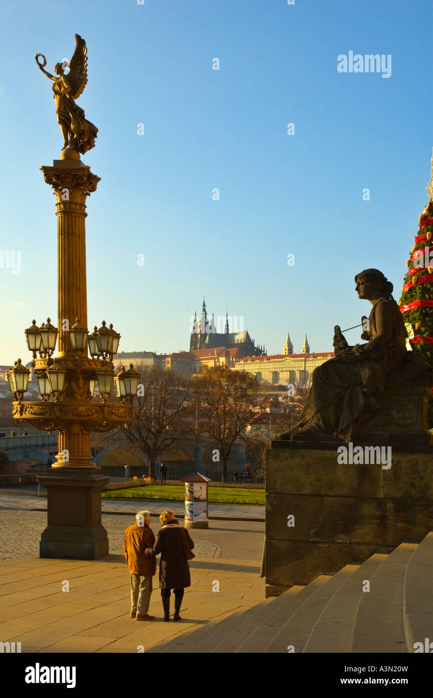 Jan Palacha Namesti Platz in Prag Tschechien EU Zentralverriegelung Stockfoto
