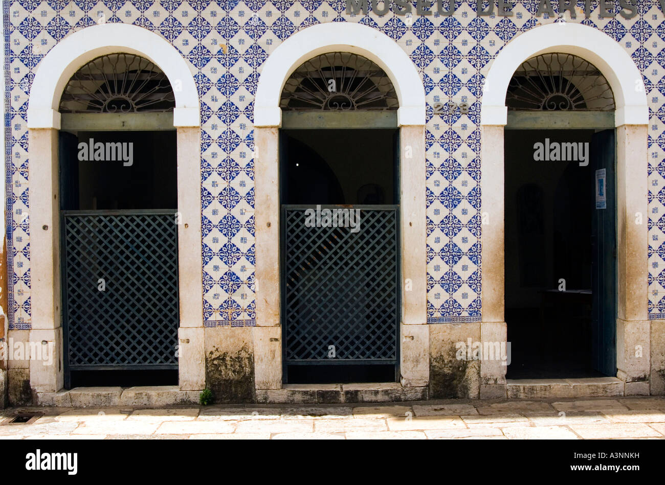 Haus Türen / Sao Luis Stockfoto
