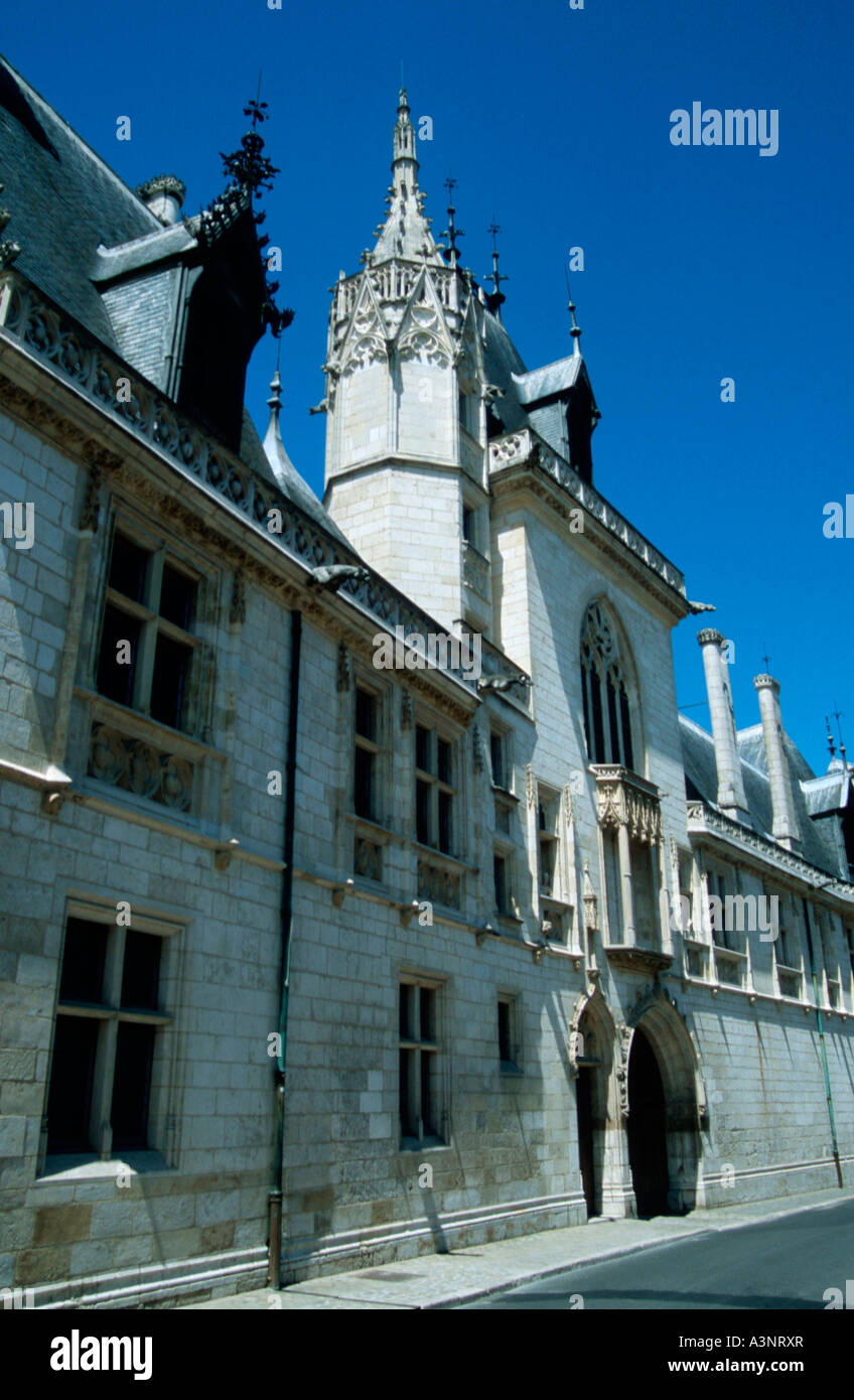 Palais de Jacques Coeur / Bourges Stockfoto