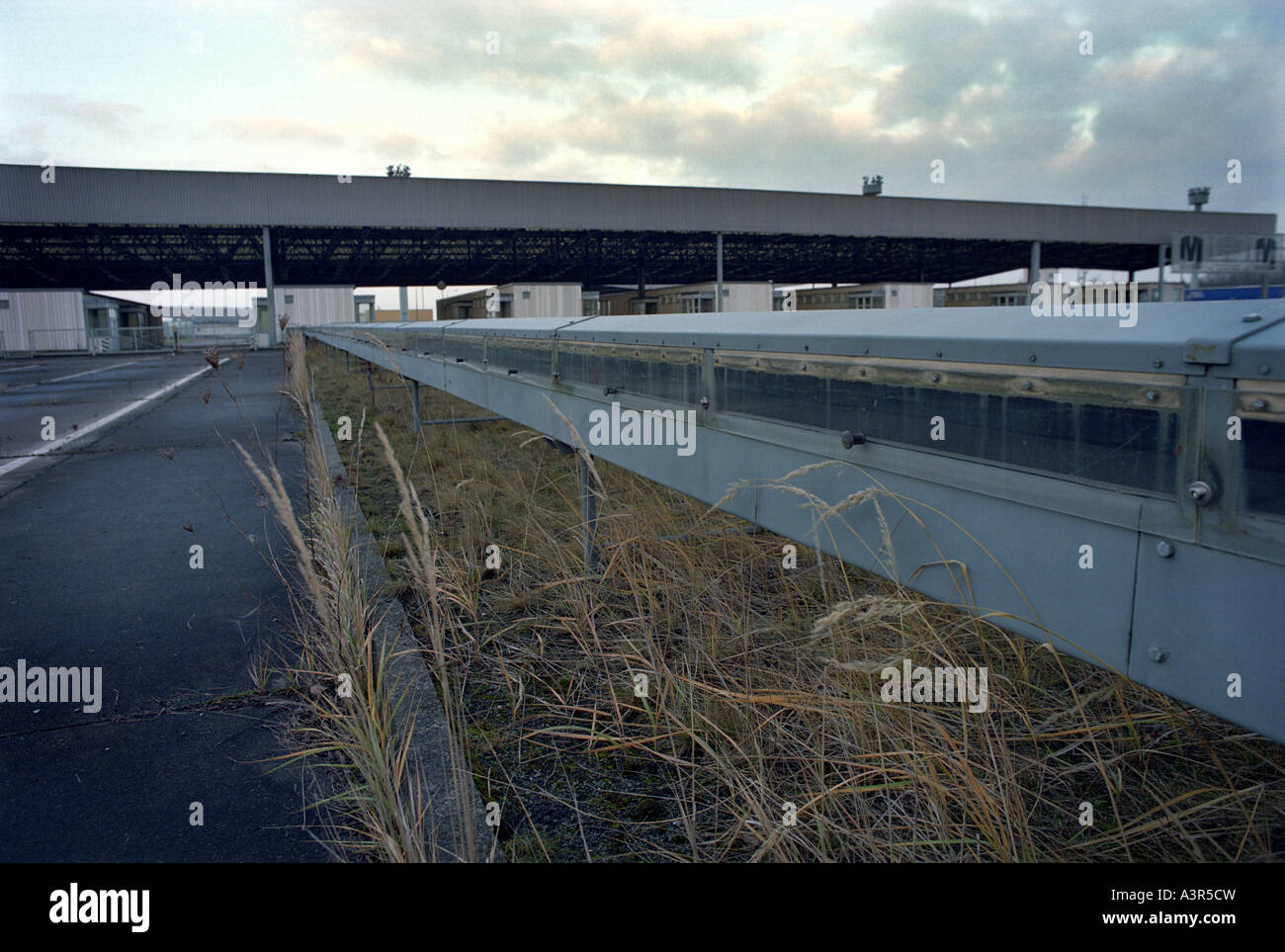 Denkmal für die Teilung Deutschlands in Marienborn Stockfoto