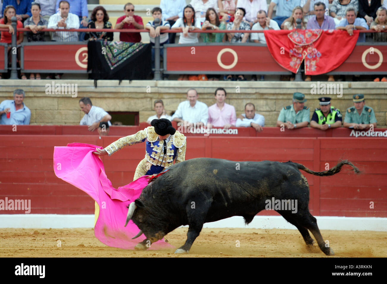 Enrique Ponce, Spanischer Stierkämpfer Stockfoto