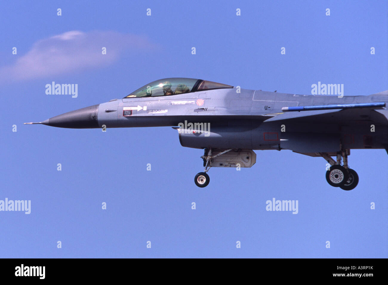 F-16CJ Fighting Falcon von 52 FW der USAF betrieben Stockfoto