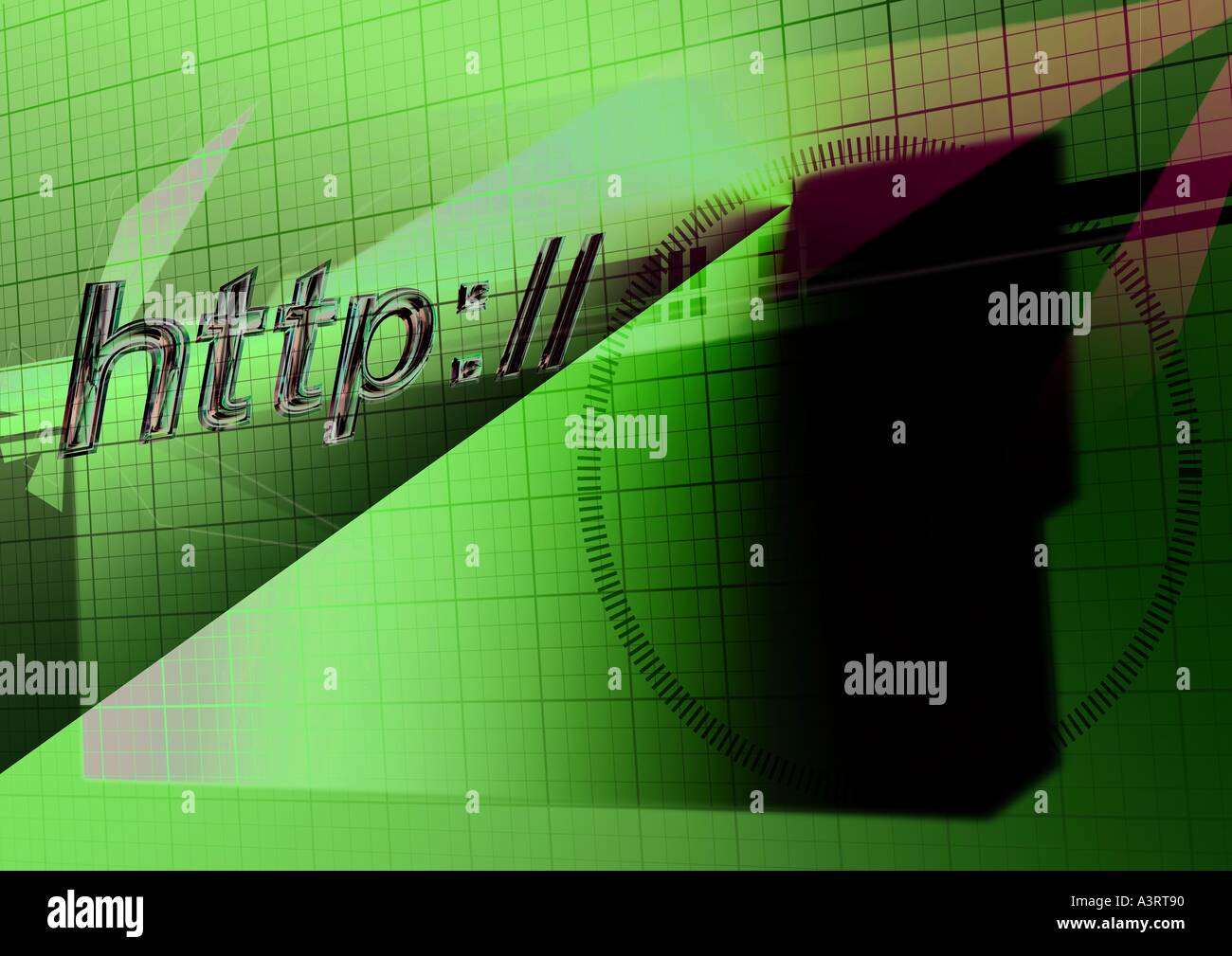 Synthetische Hintergründe Stockfoto