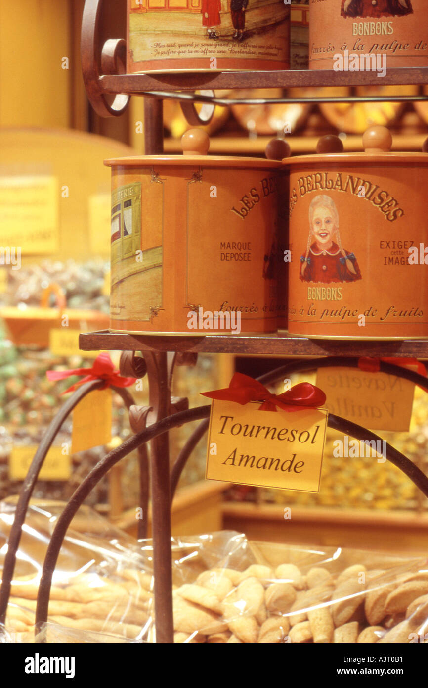 Frankreich Paris The Cure Gourmand Süßwarenladen Stockfoto