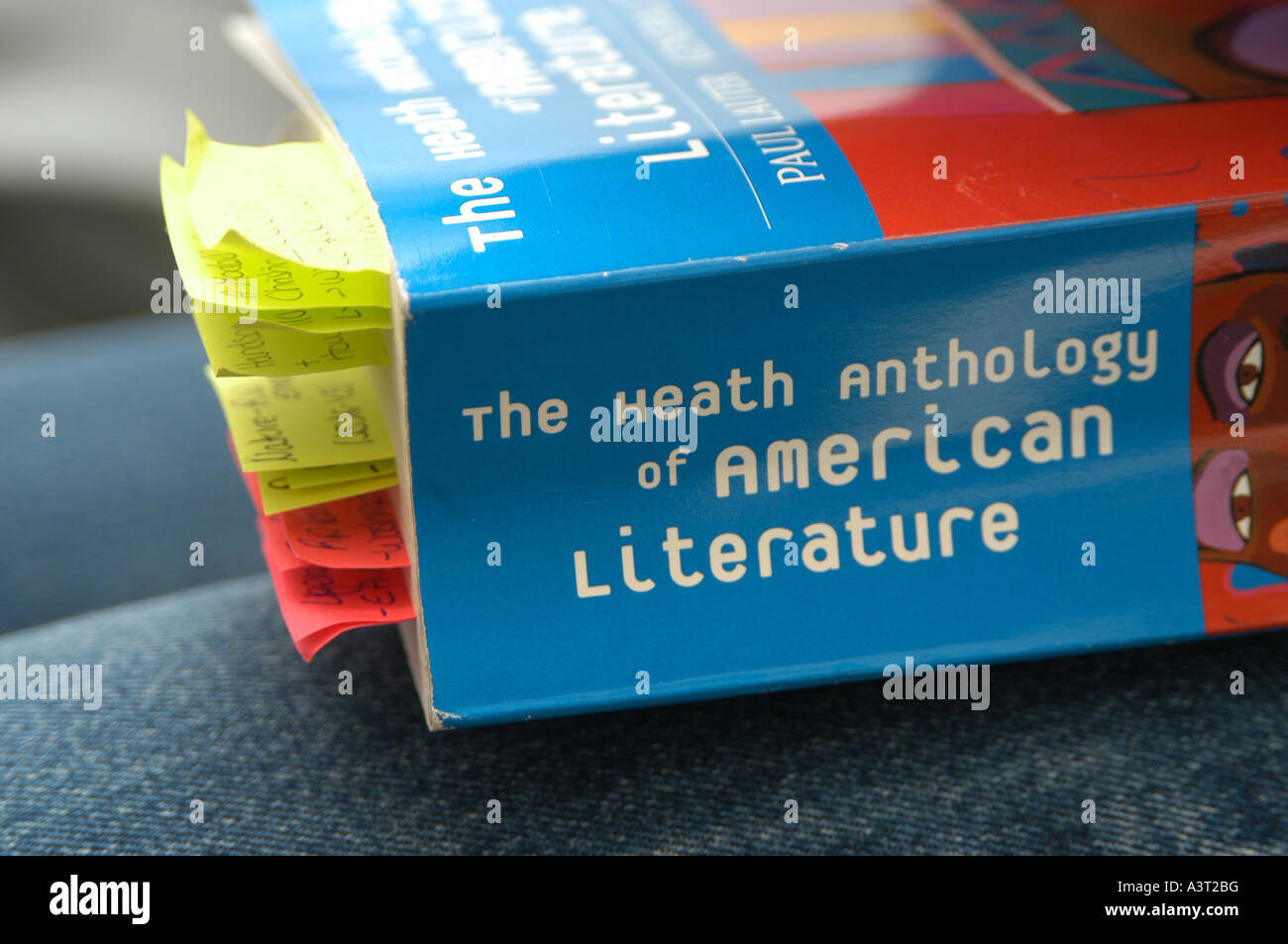 Englische Abteilung University of Wales, Aberystwyth amerikanische Literatur Seminar Lehrbuch Stockfoto