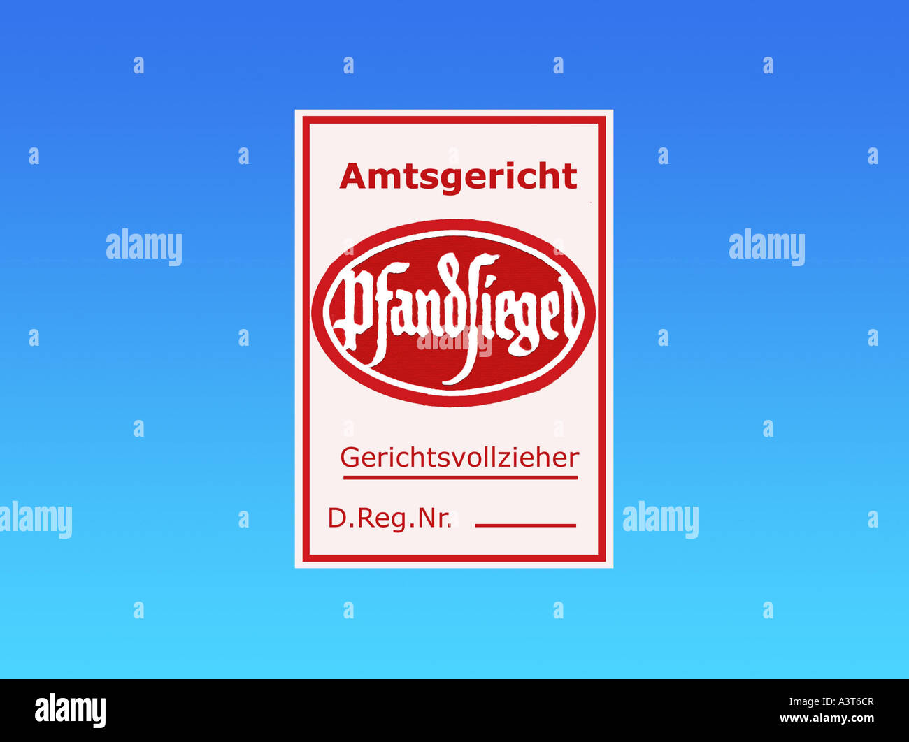 Beschlagnahme Dichtung Stockfoto