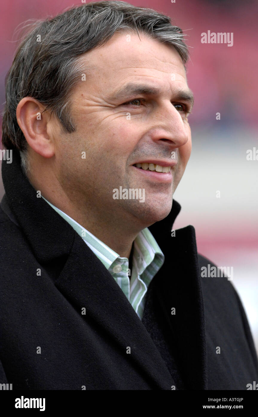 Manager und ehemaliger Nationalspieler Klaus ALLOFS Deutschland Stockfoto