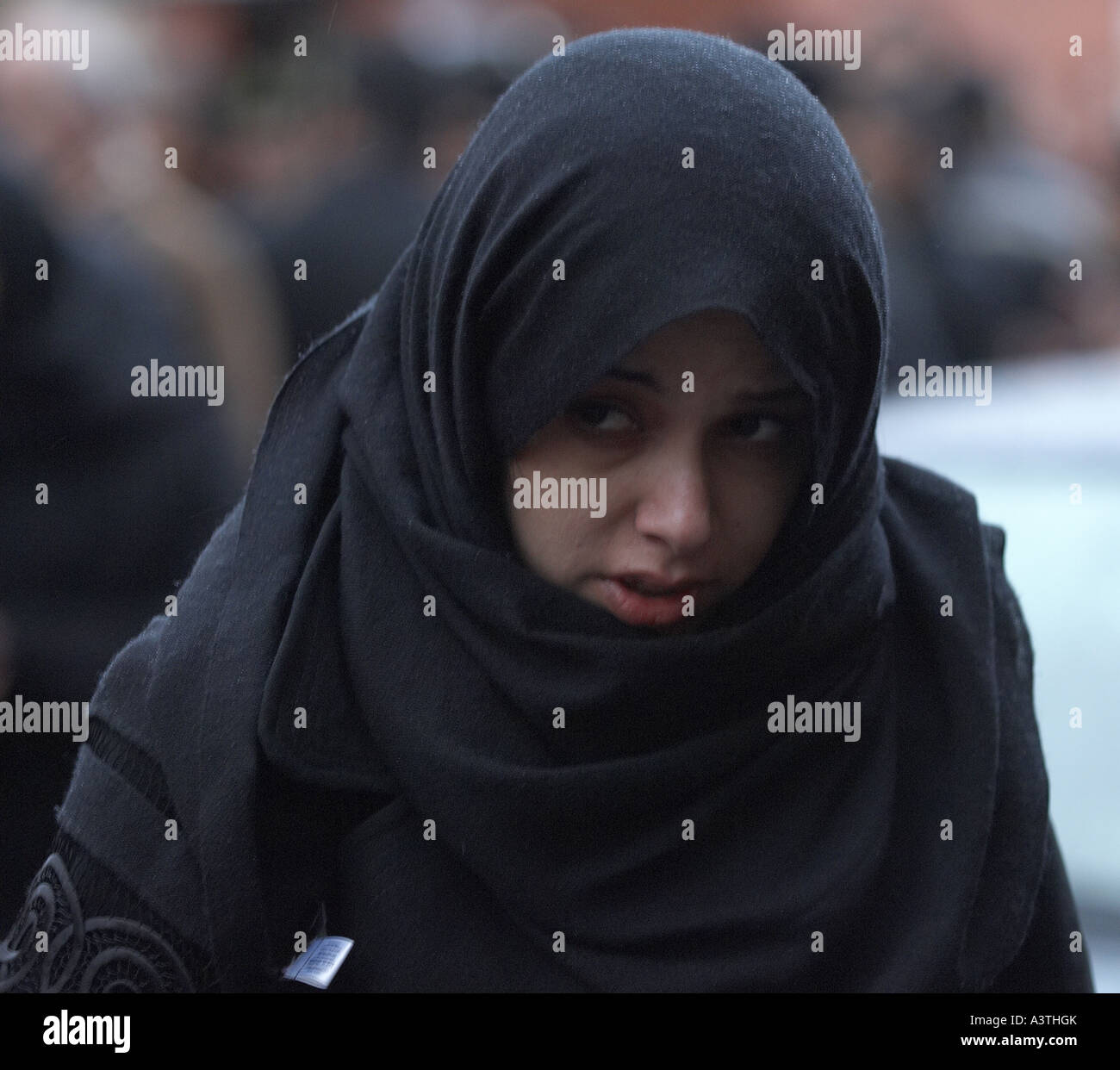 Schiitischen Muslimin Stockfoto