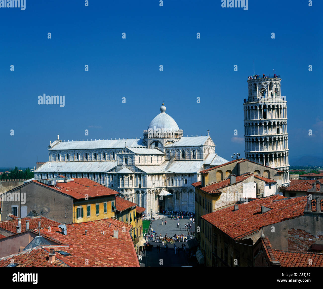 Schiefer Turm von Pisa, Toskana, Italien Stockfoto
