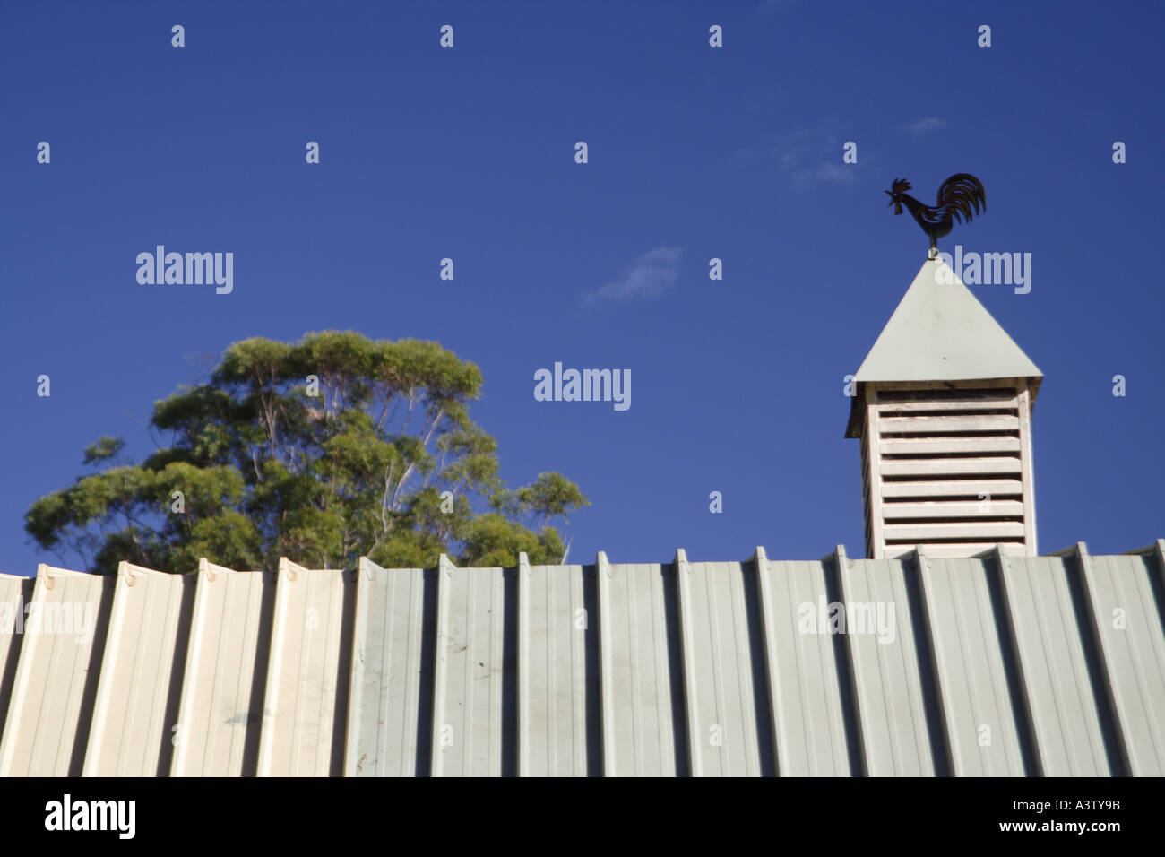 EIN BAUERNHAUS AN DER SUNSHINE COAST-QUEENSLAND-AUSTRALIEN Stockfoto