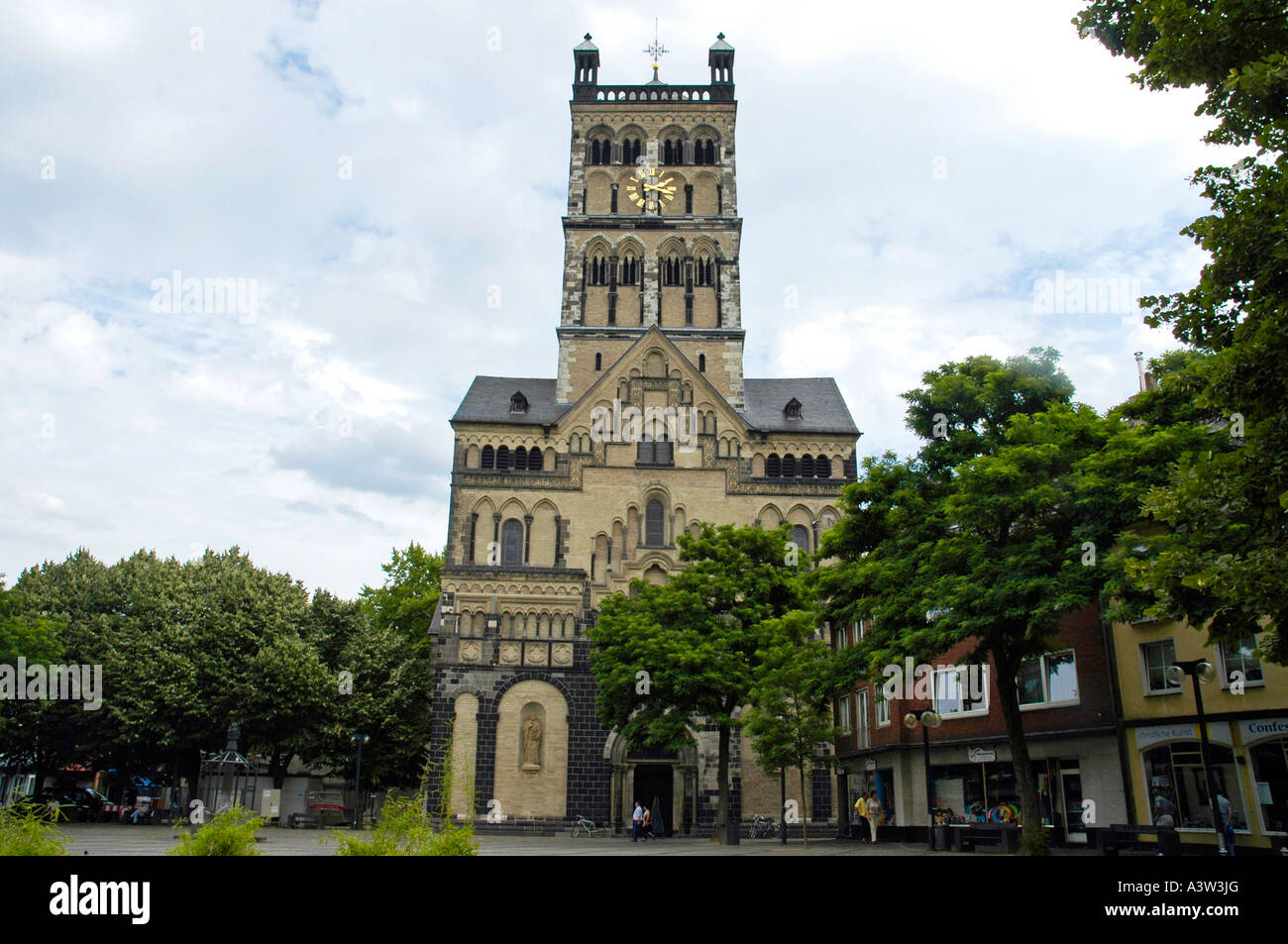 Quirinus Münster / Neuss Stockfoto