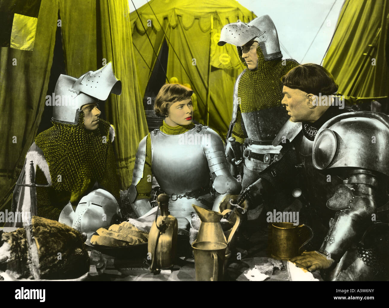 Jeanne d ' ARC 1948 RKO Film mit Ingrid Bergman Stockfoto