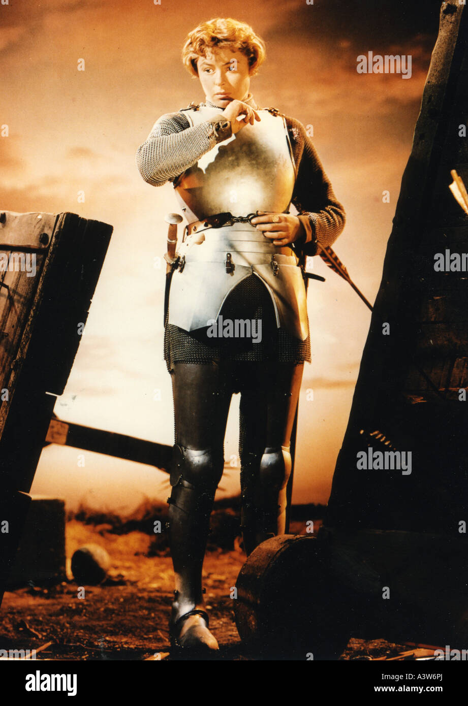 Jeanne d ' ARC 1948 RKO Film mit Ingrid Bergman Stockfoto