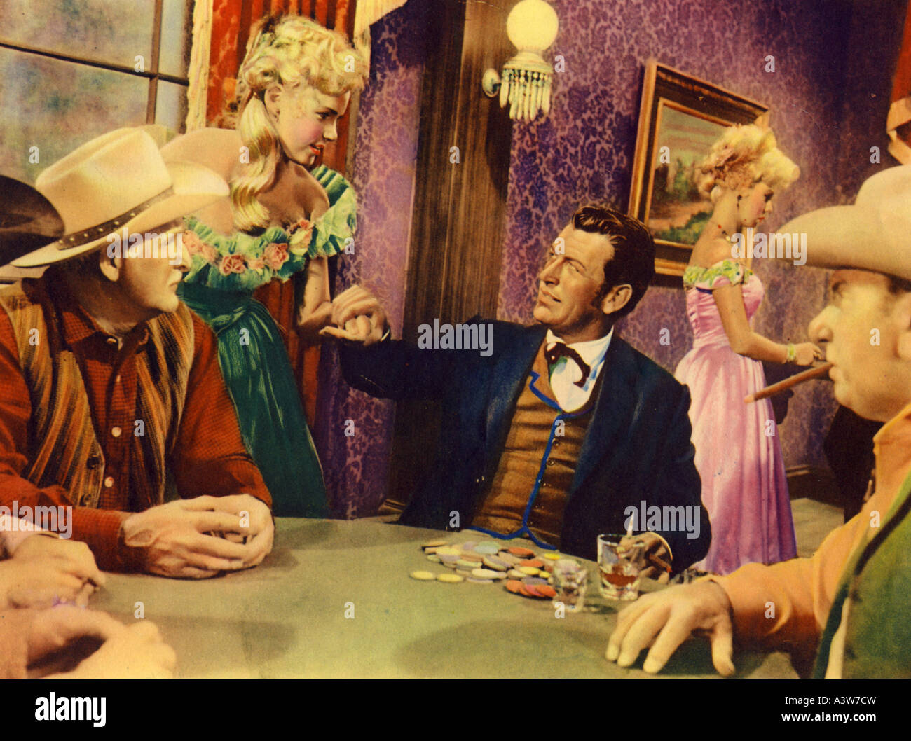 Diese tausend Hügel 1958 TCF-Film mit Richard Egan Stockfoto